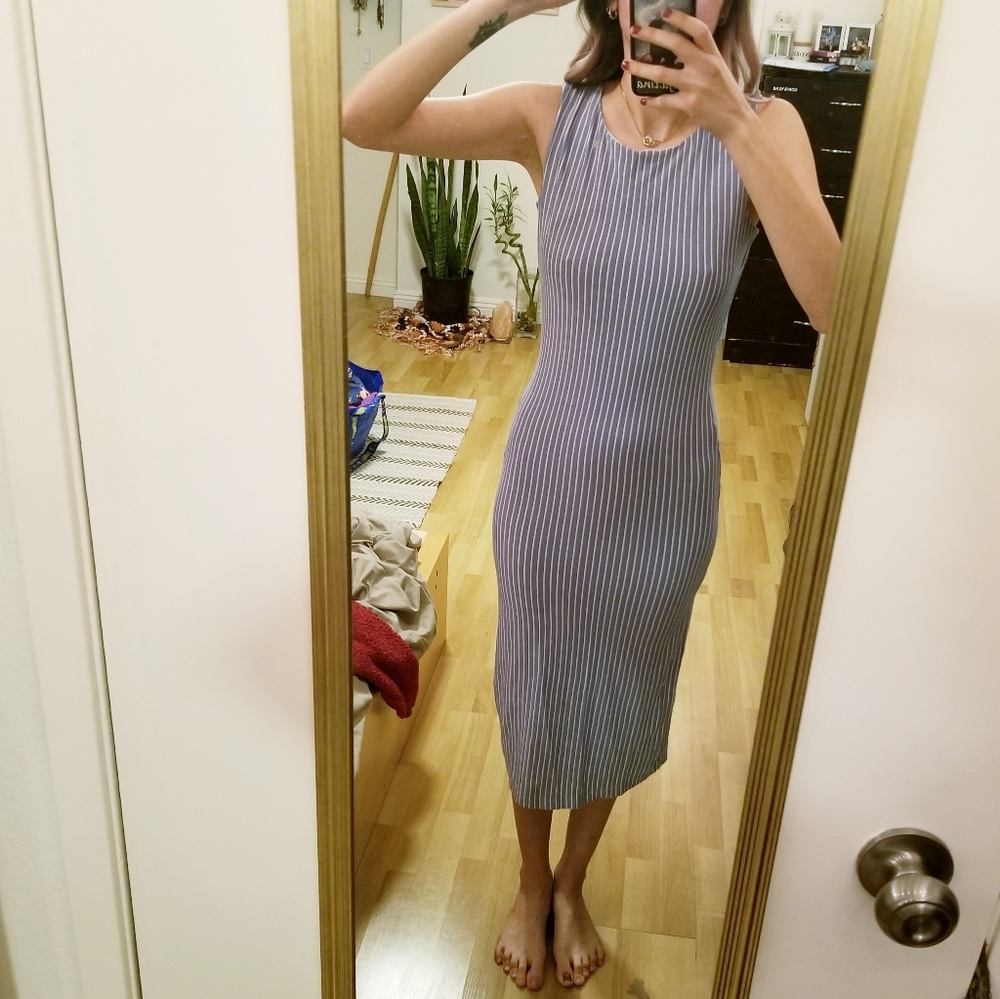 Baby Blue Bodycon Dress